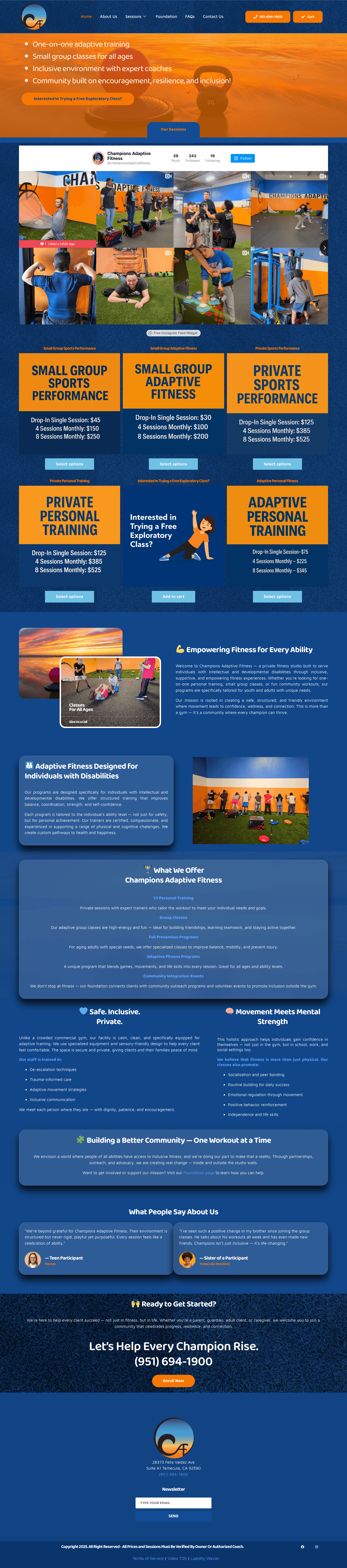 Champions Adaptive Fitness