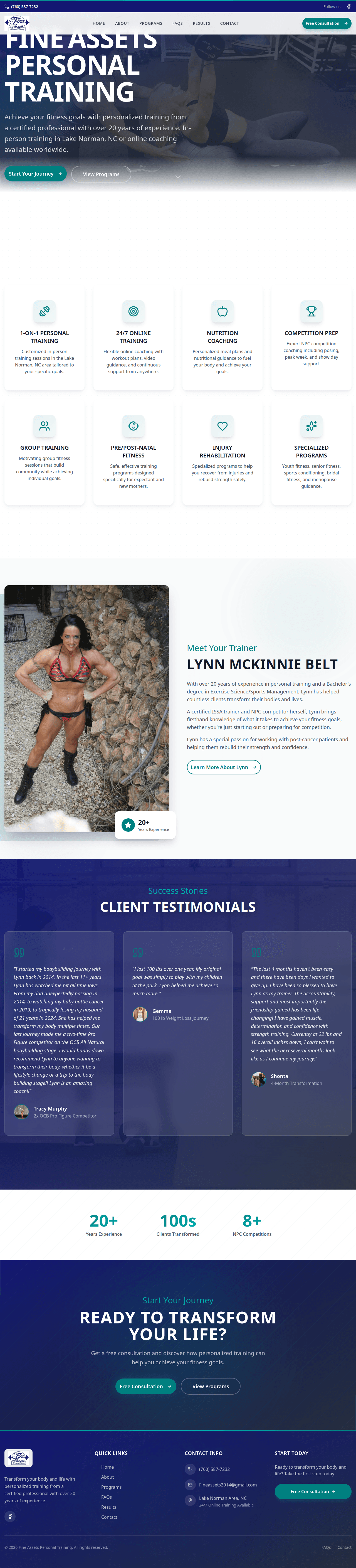 Fine Assets Personal Training